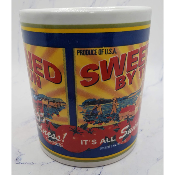 Campbells 2011 Tomato Soup Mug Sweetened By Sun Sunny Goodness - Picture 2 of 9